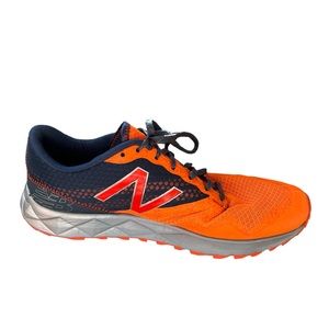 Mens New Balance Tennis Shoes Sneakers sz 11 Navy Orange Preowned